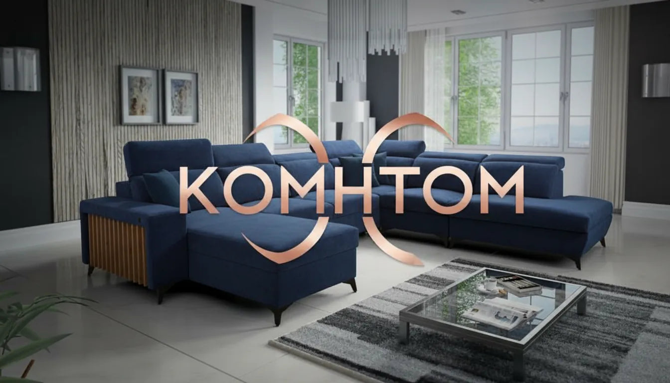 Canapé moderne gris anthracite avec superposition graphique abstraite or rose design