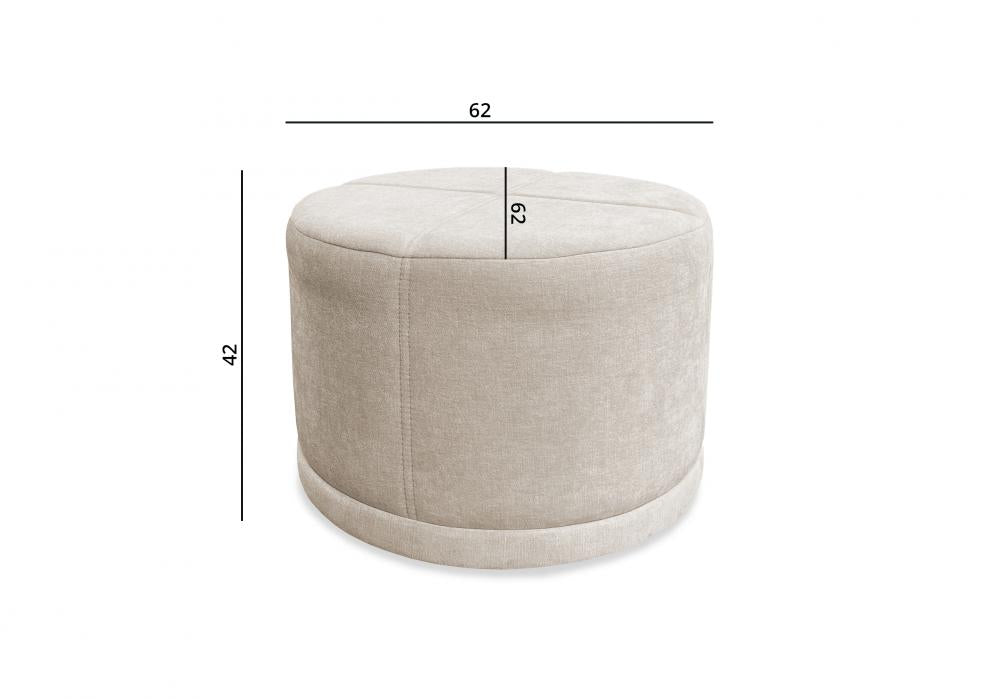 POUF ROND RIVELLO