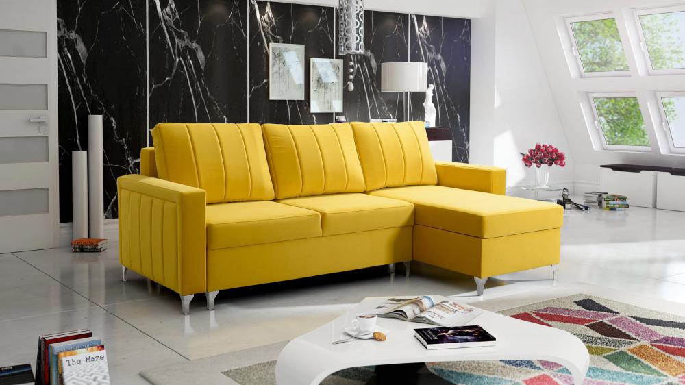 RIMINI - Canapé d'angle convertible - Design & Confort