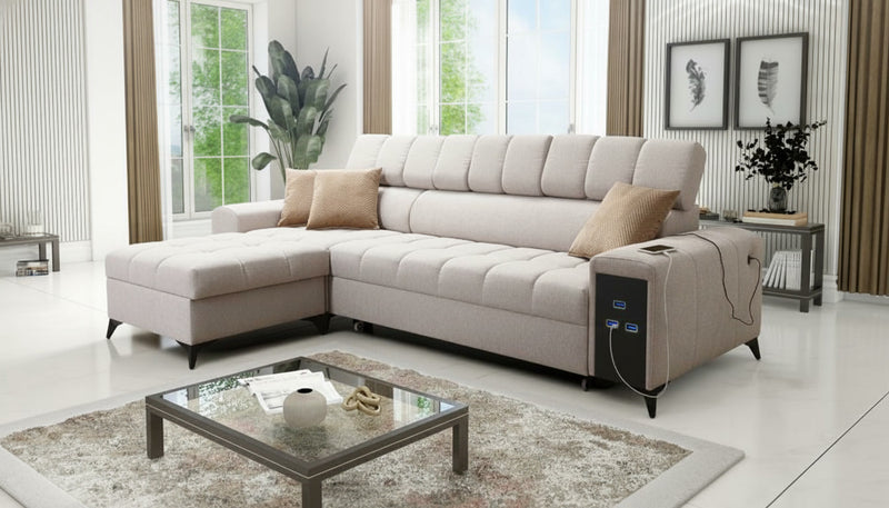 Image représentant un canapé, évoquant une atmosphère confortable et douillette.