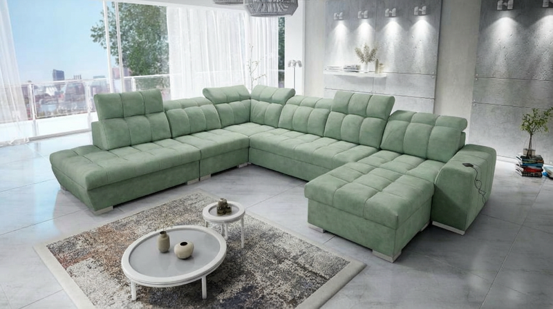 Canapé Vert Sauge (Tissé ou Velours) : Notre Sélection de Modèles Tendance et Apaisants